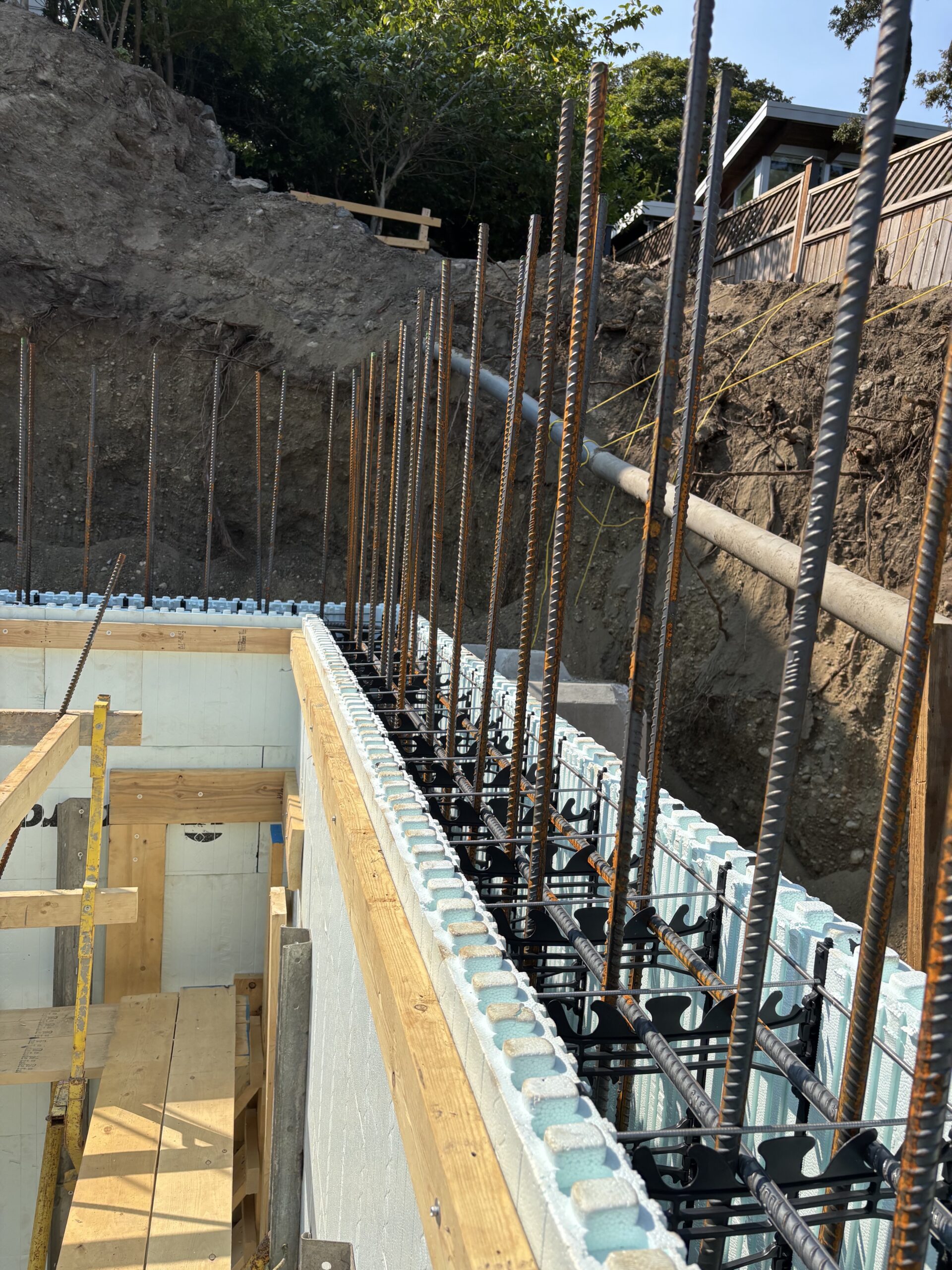 icf insulated concrete forms, foundation structural design