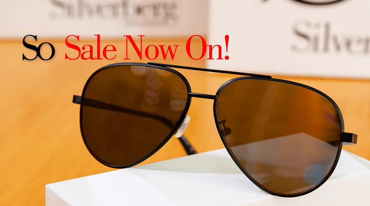Silverberg sale now on!
