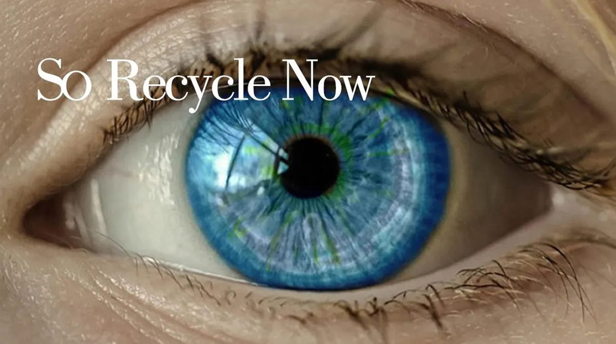 So recycle your contact lenses