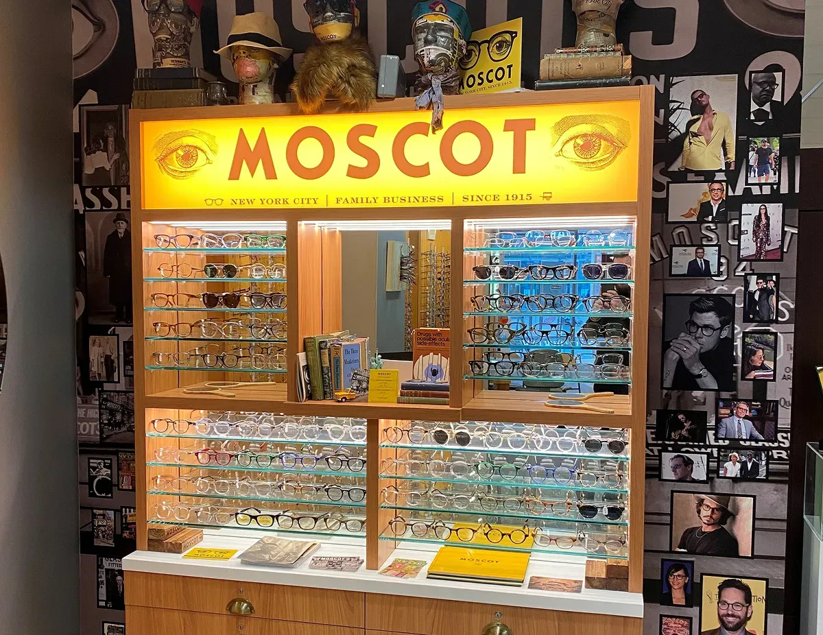 Moscot ‘Shop in Shop’ at Silverberg Opticians