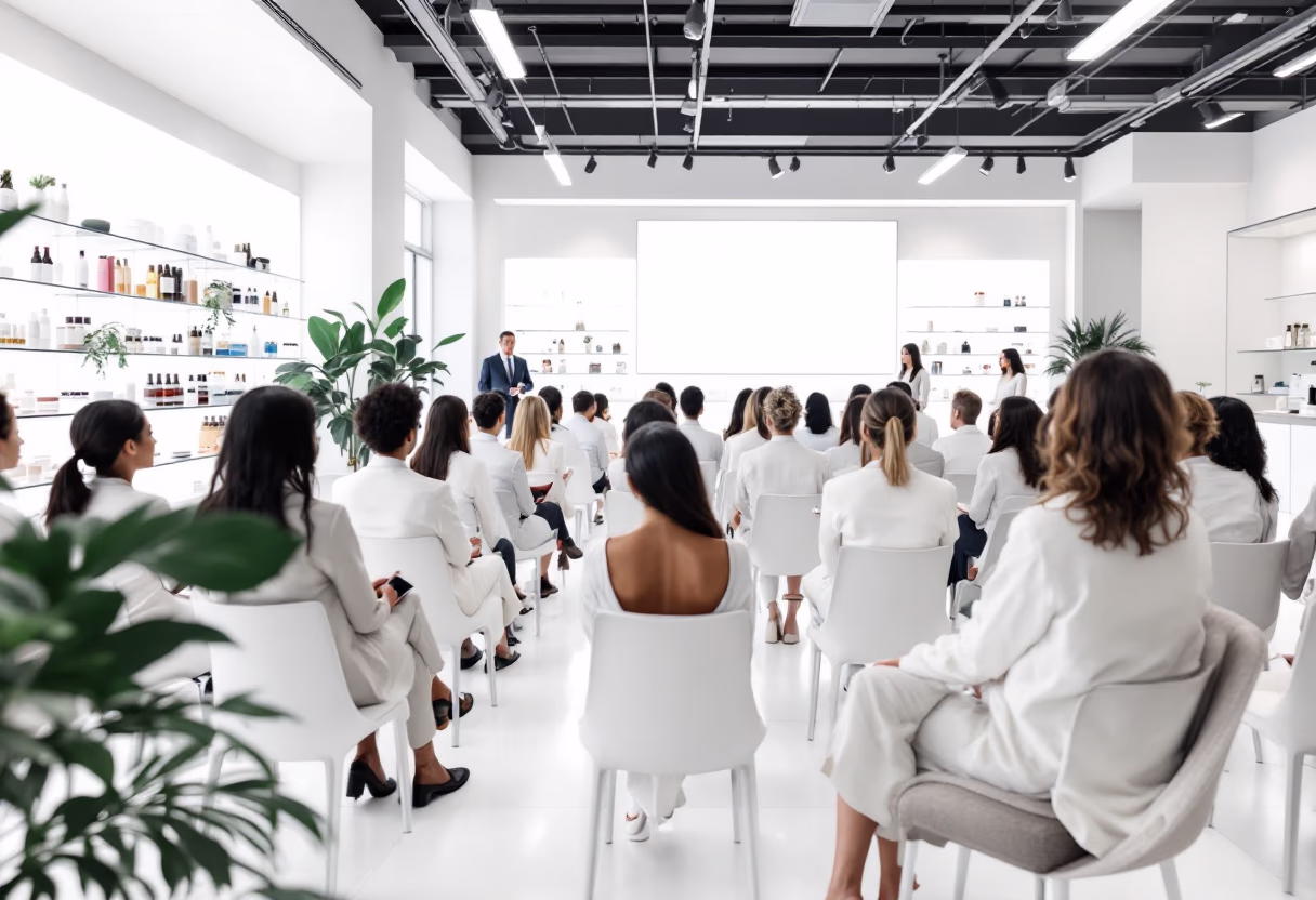 image of a wellness seminar at the pharmacy