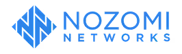 Nozomi Networks logo in blue text with stylized overlapping N letters.