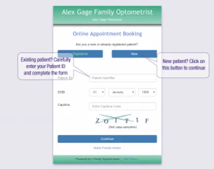 Making it easier to book an appointment