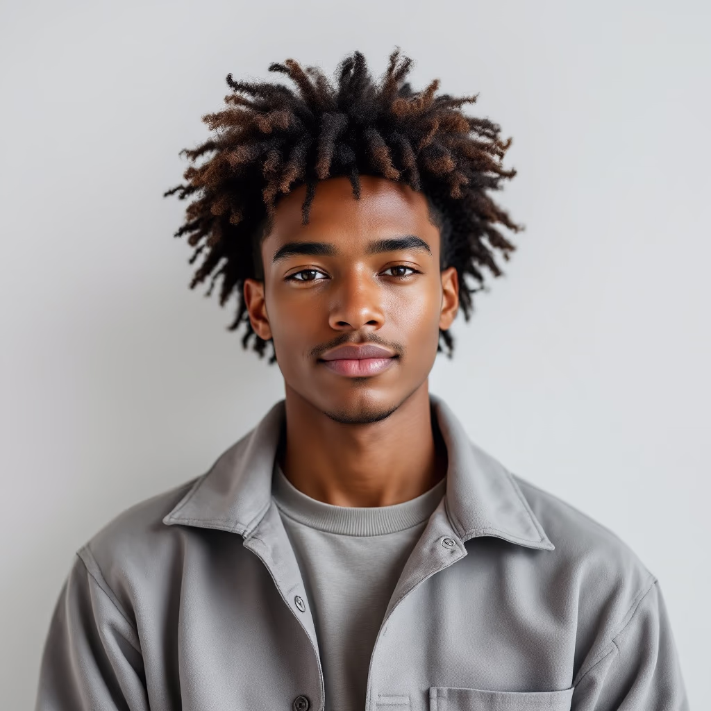 [headshot] image of customer (for a courier & delivery service)