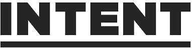 The word 'INTENT' in bold uppercase letters with an underline.