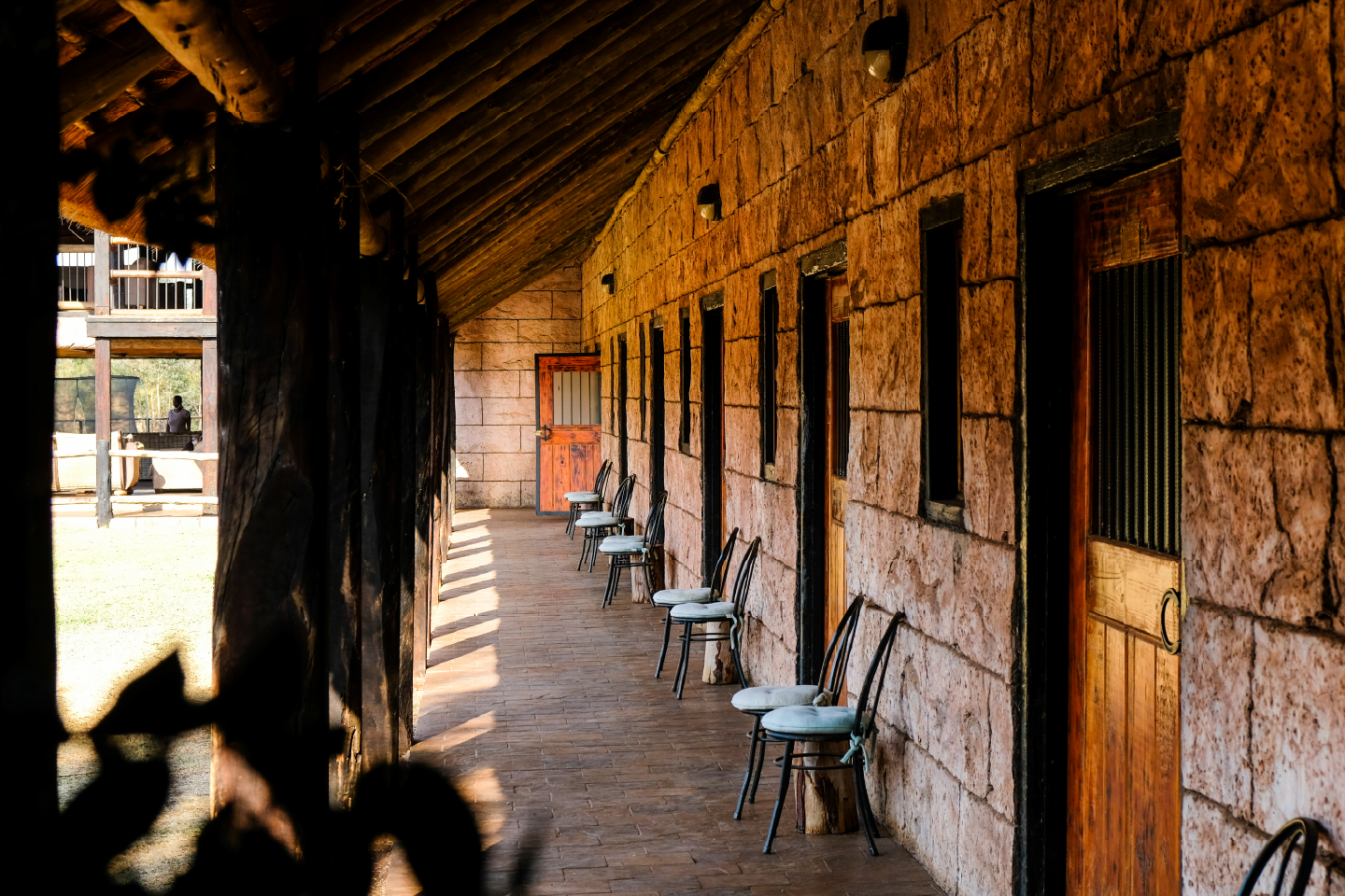 Elegant lakeside suites with authentic African ethnic décor at Zebra Stables, Zebra Nature Reserve