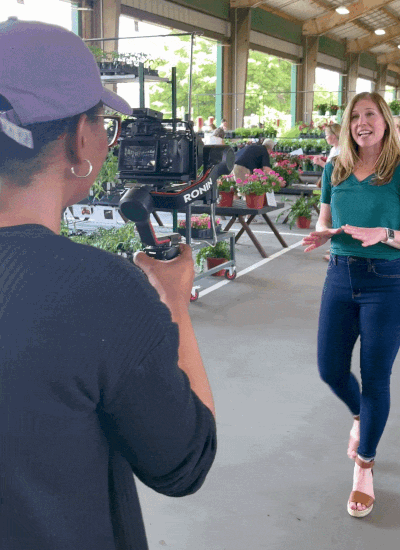 Behind the scenes of agent-on-camera content