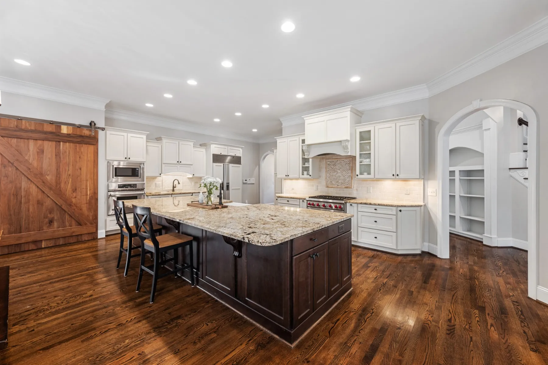 Upscale kitchen interior in Morrisville, NC
