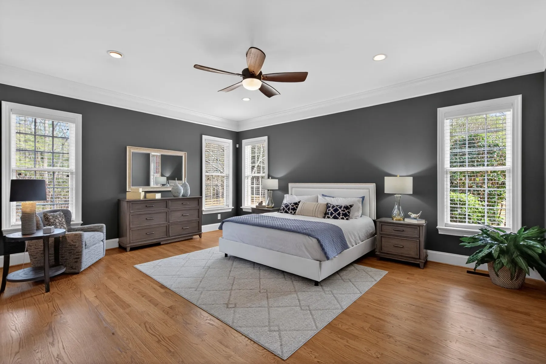 Primary bedroom in Fuquay-Varina, NC