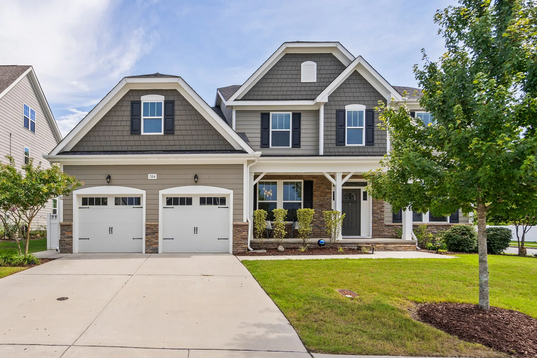 Home exterior in Knightdale, NC