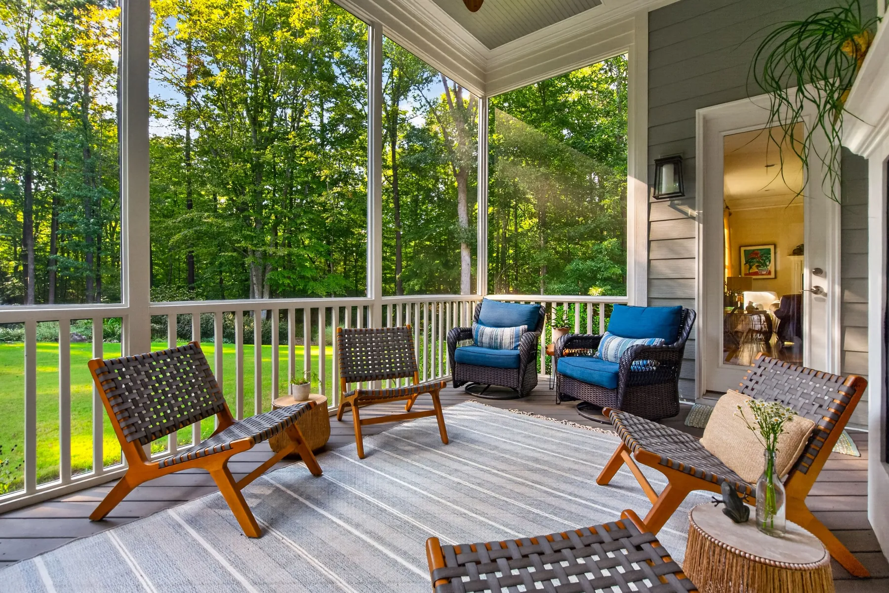 Screened porch in Wendell, NC