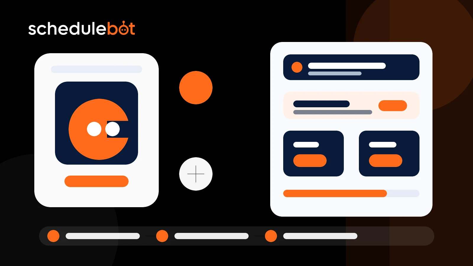 ScheduleBot branded AI answering and scheduling workflow for home service companies