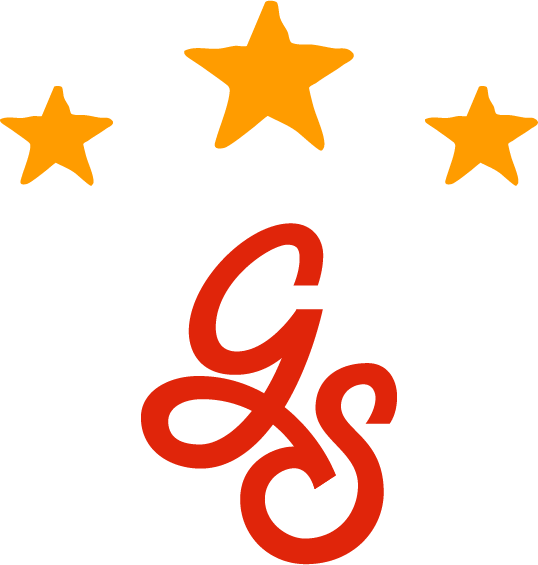 Gold Standard Footer Logo, links to the home page