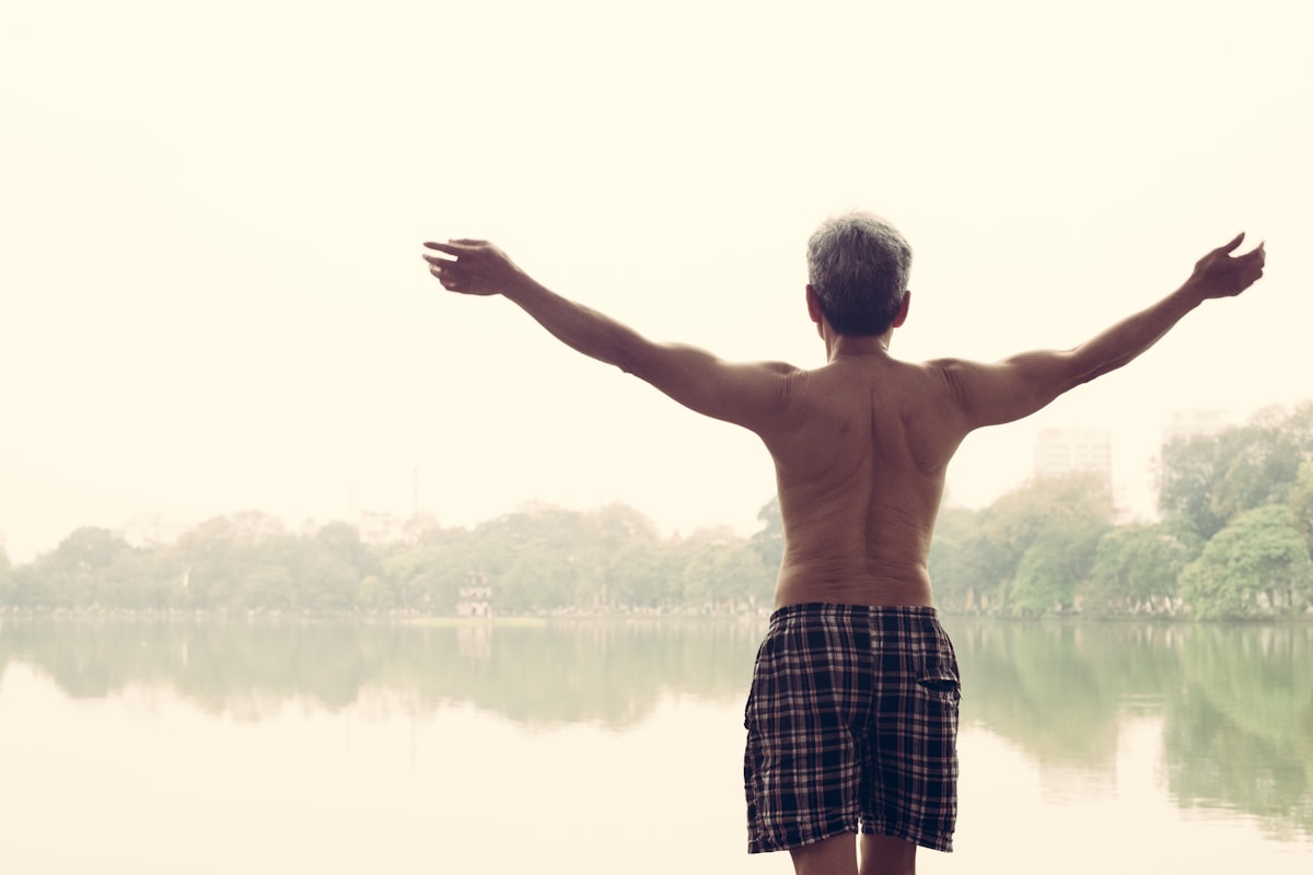 Mature man maintaining vitality and health - hormone optimization after 40 guide featured image