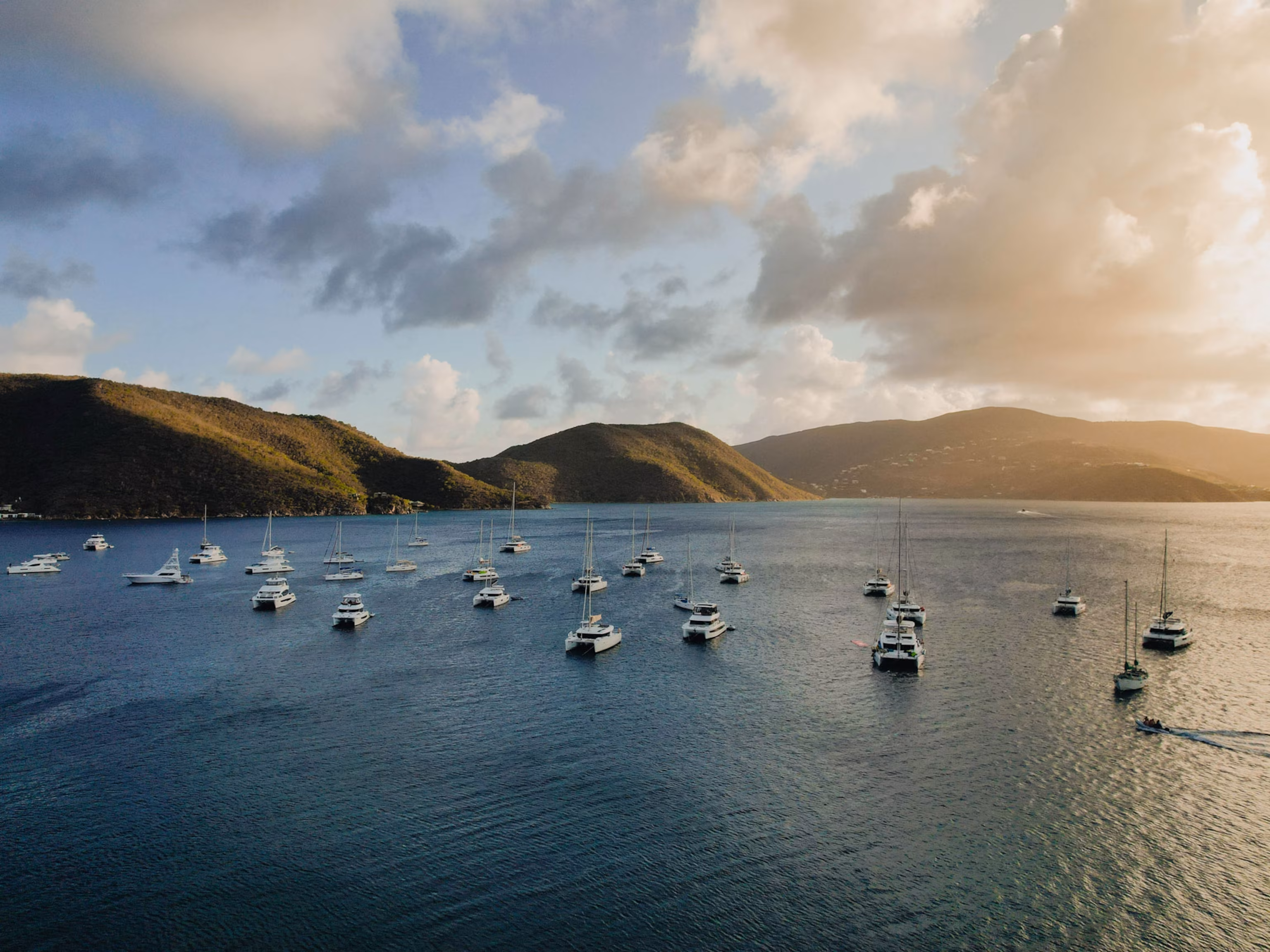 British Virgin Islands harbour