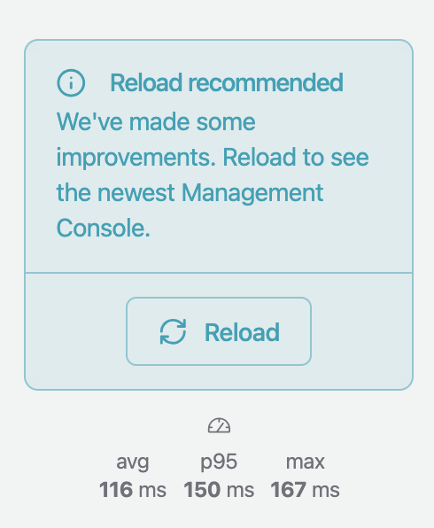 Reload Dialog