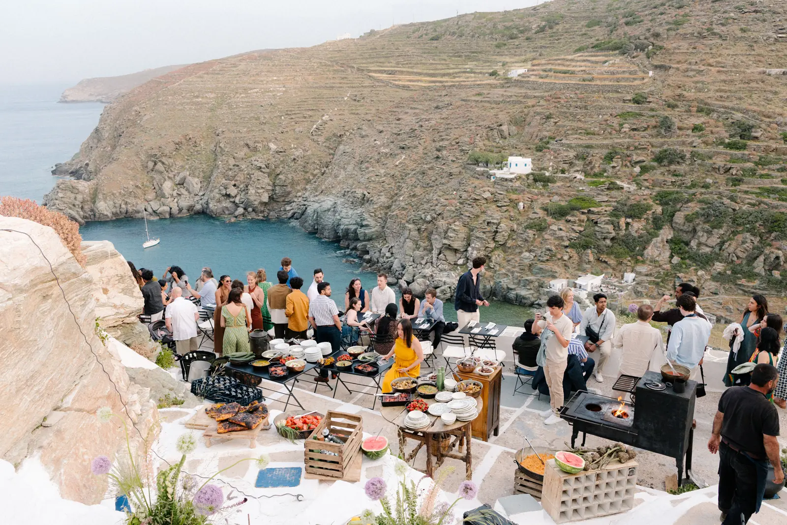 Sifnos Private Cruise & Nomadic Dinner at Loggia Sifnos