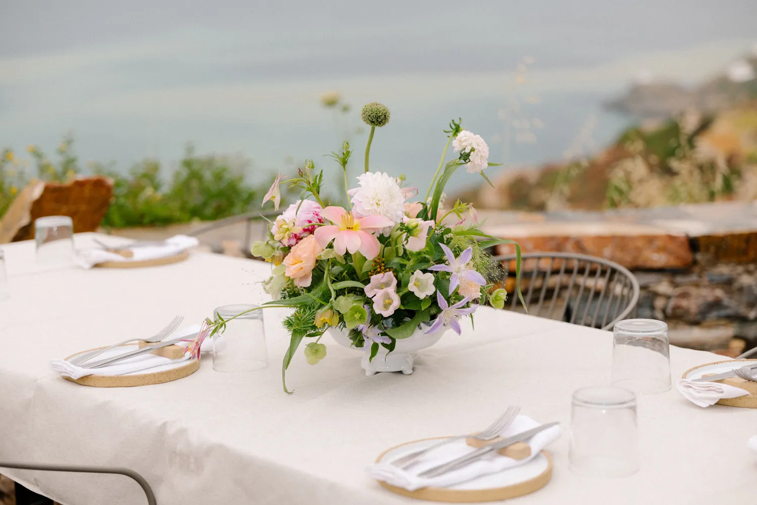 High-Concept Hedonism: An Anti-Wedding Welcome Dinner at Bostani Sifnos