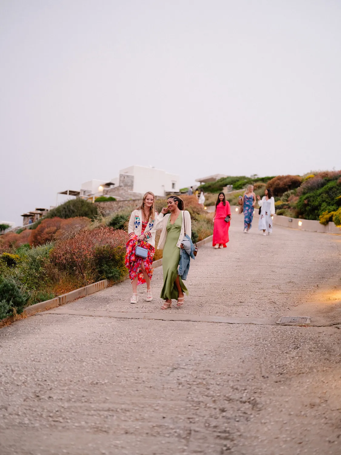 High-Concept Hedonism: An Anti-Wedding Welcome Dinner at Bostani Sifnos