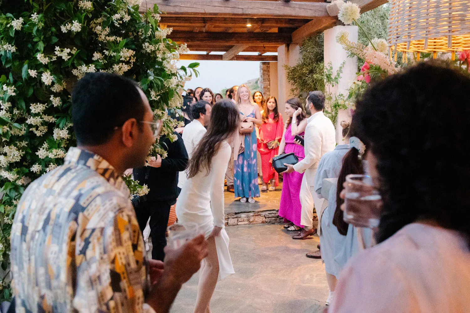High-Concept Hedonism: An Anti-Wedding Welcome Dinner at Bostani Sifnos