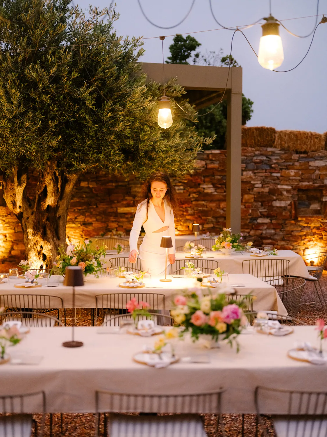 High-Concept Hedonism: An Anti-Wedding Welcome Dinner at Bostani Sifnos