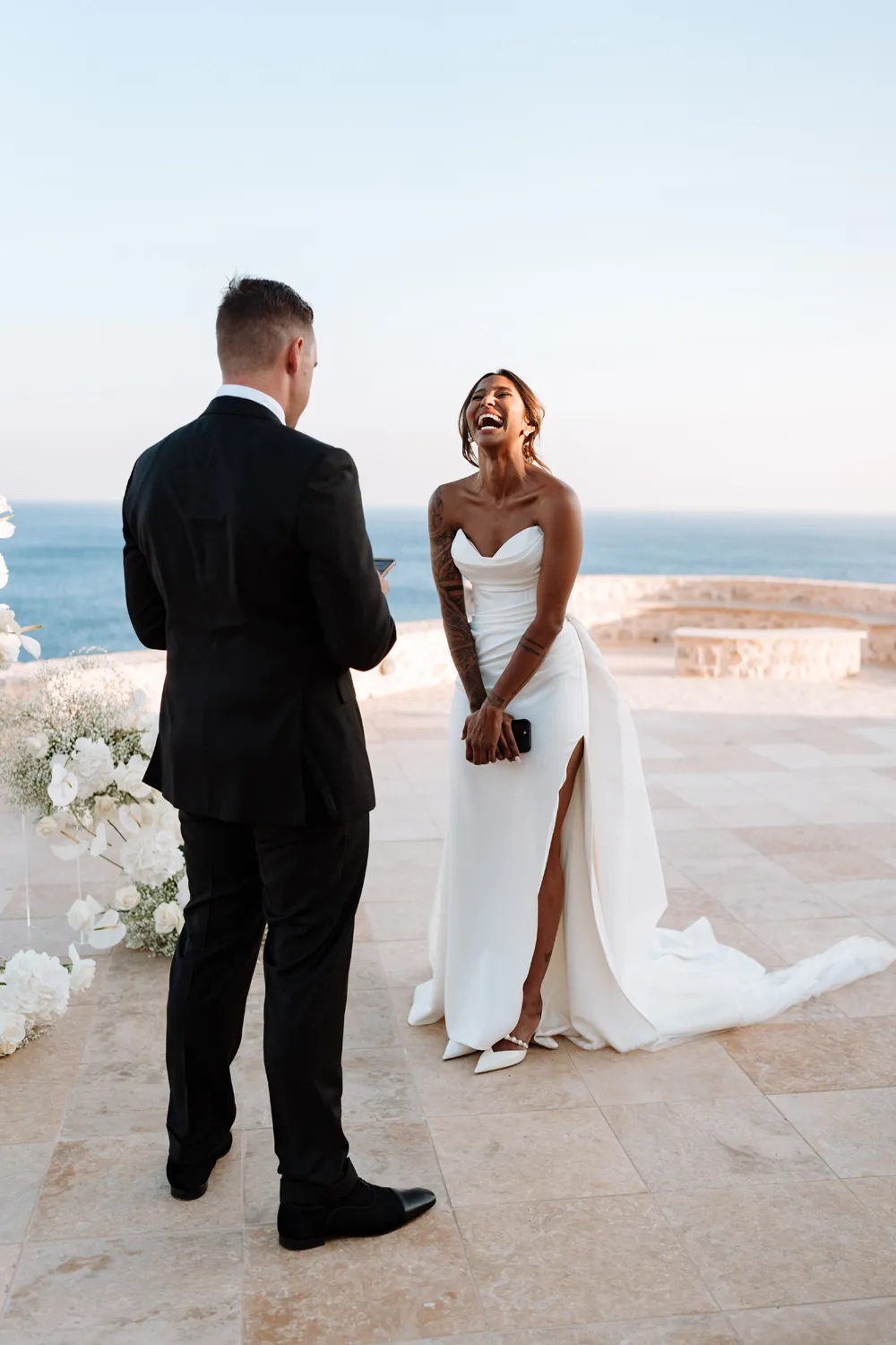 Cycladic Gem Luxury Villa Modern Micro-Wedding