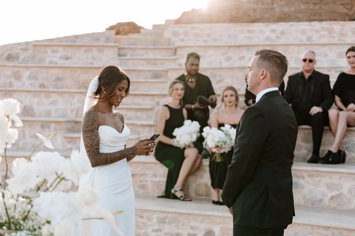 Cycladic Gem Luxury Villa Modern Micro-Wedding