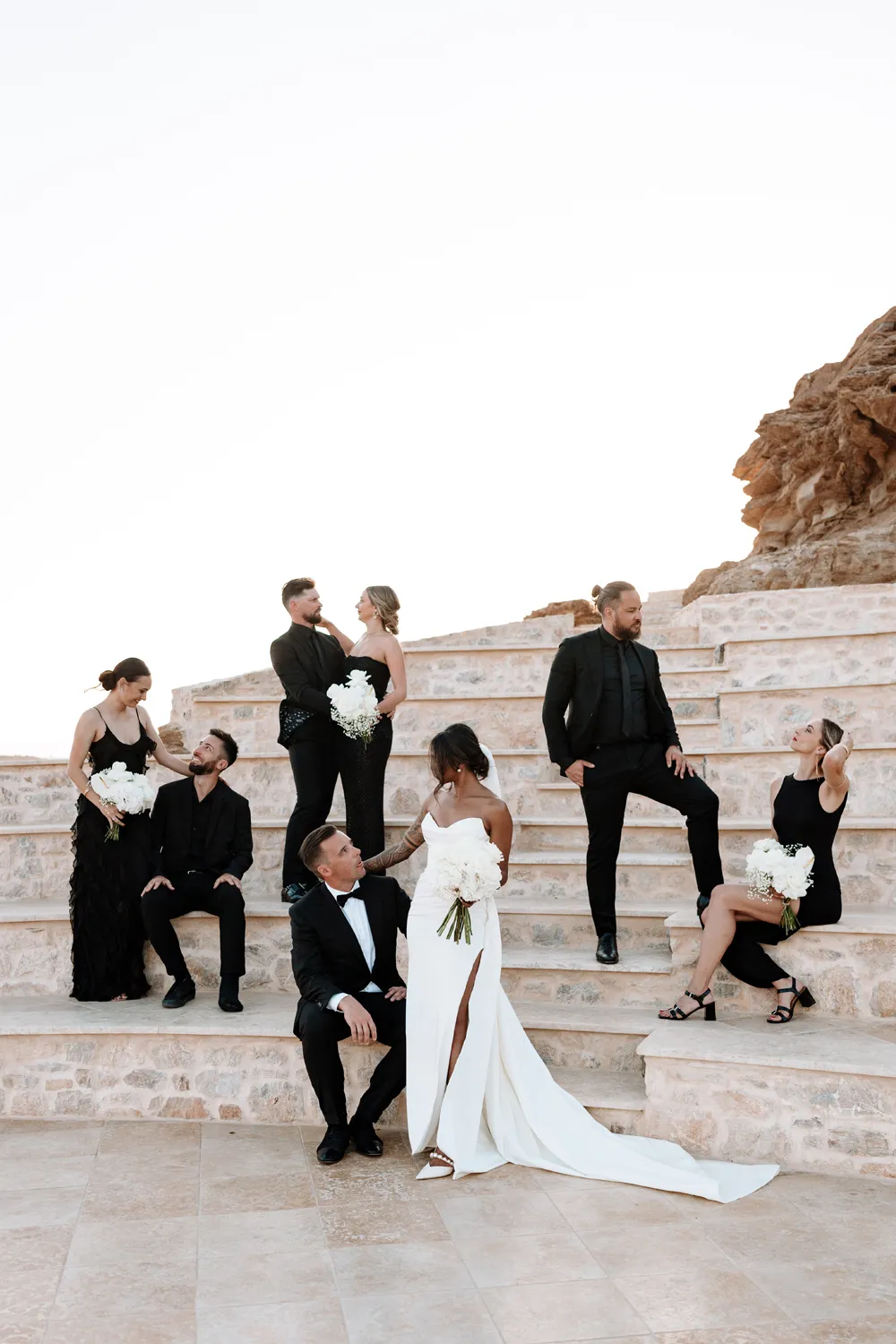 Cycladic Gem Luxury Villa Modern Micro-Wedding