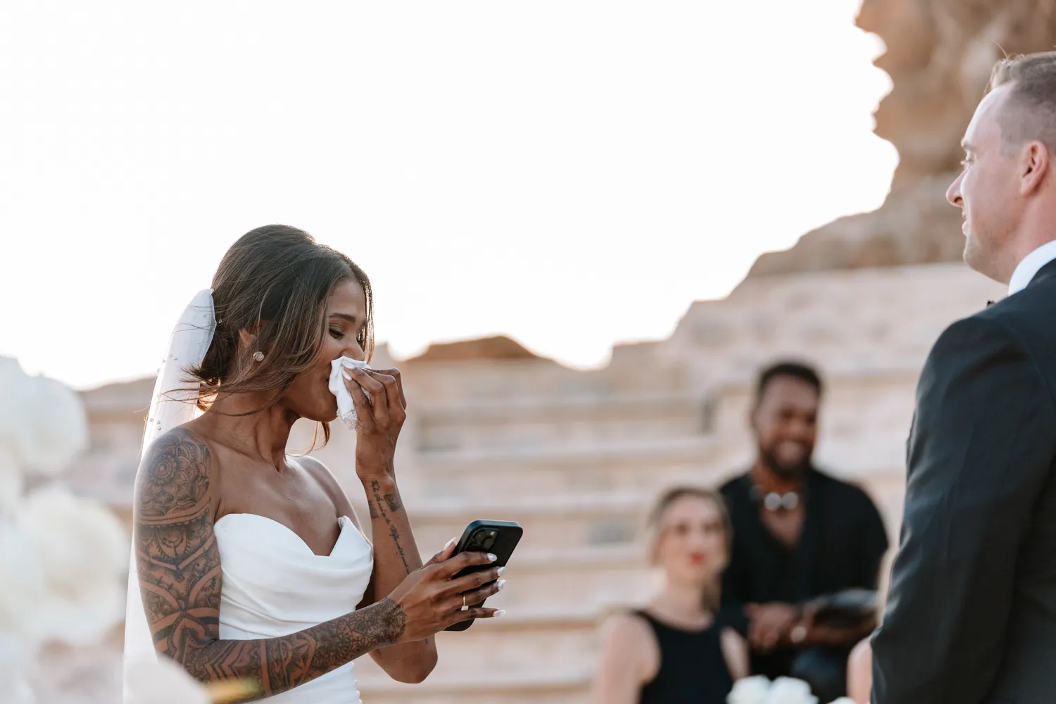Cycladic Gem Luxury Villa Modern Micro-Wedding