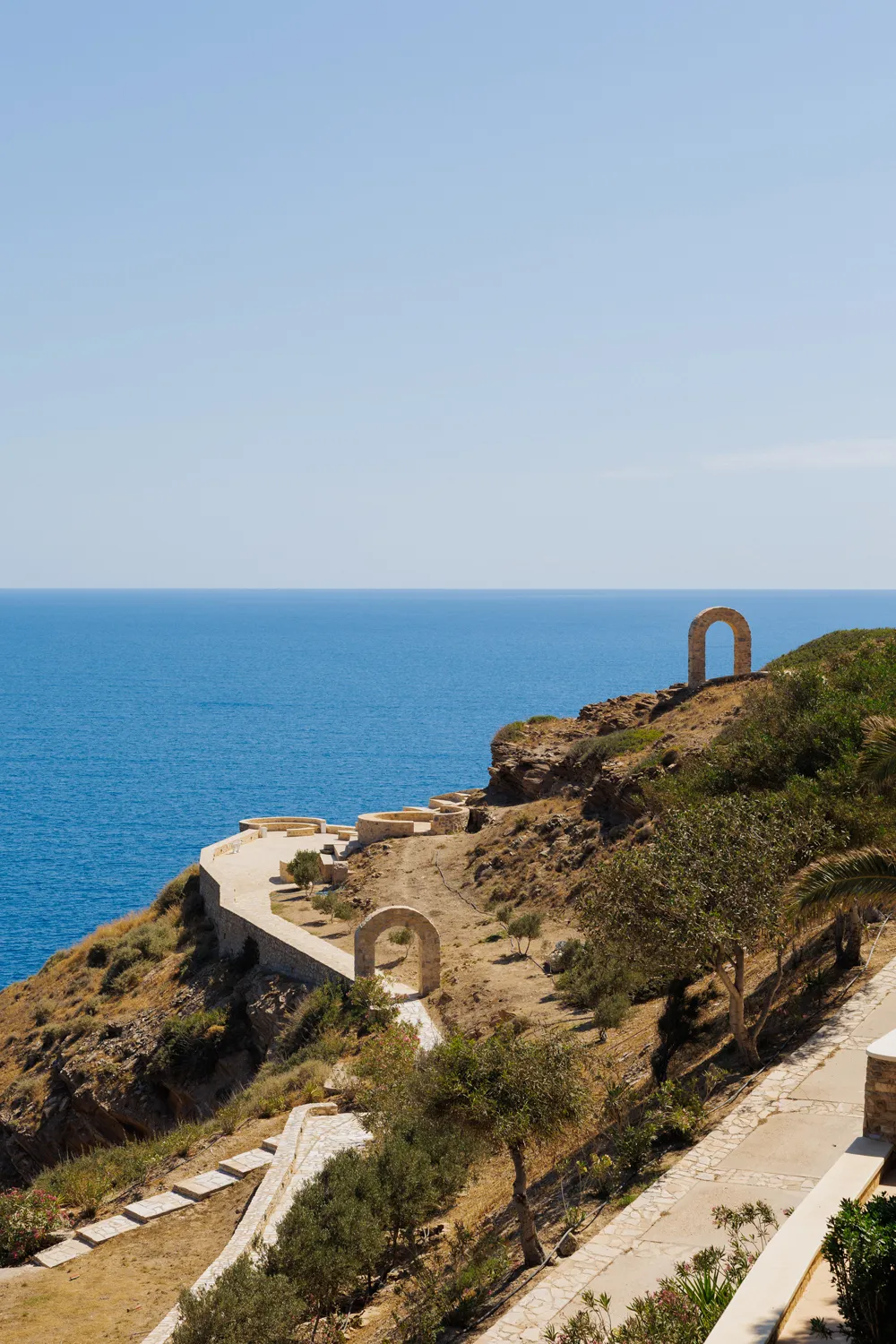 Minimalist Cyclades Elopement on Ios Island