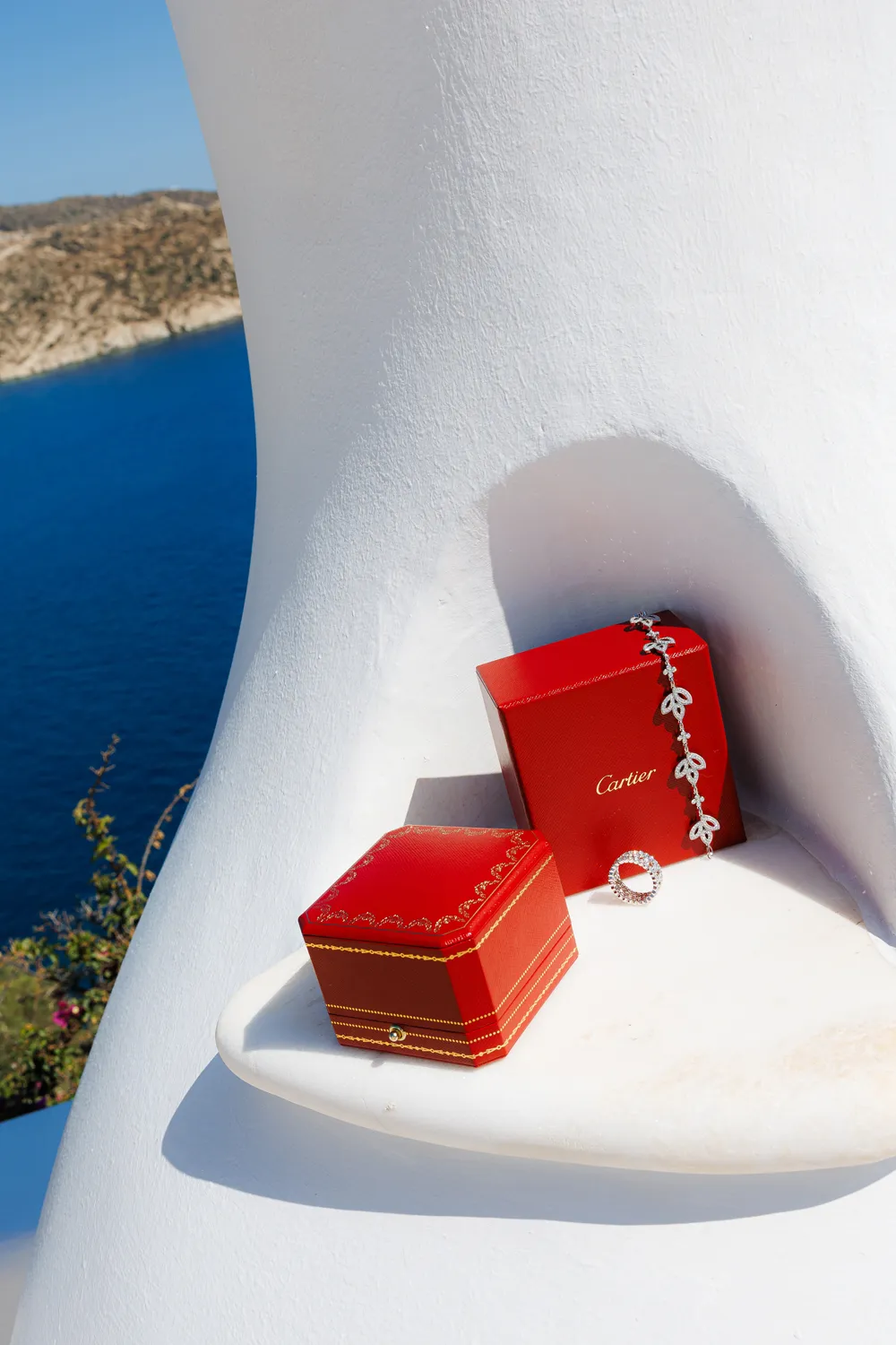 Minimalist Cyclades Elopement on Ios Island