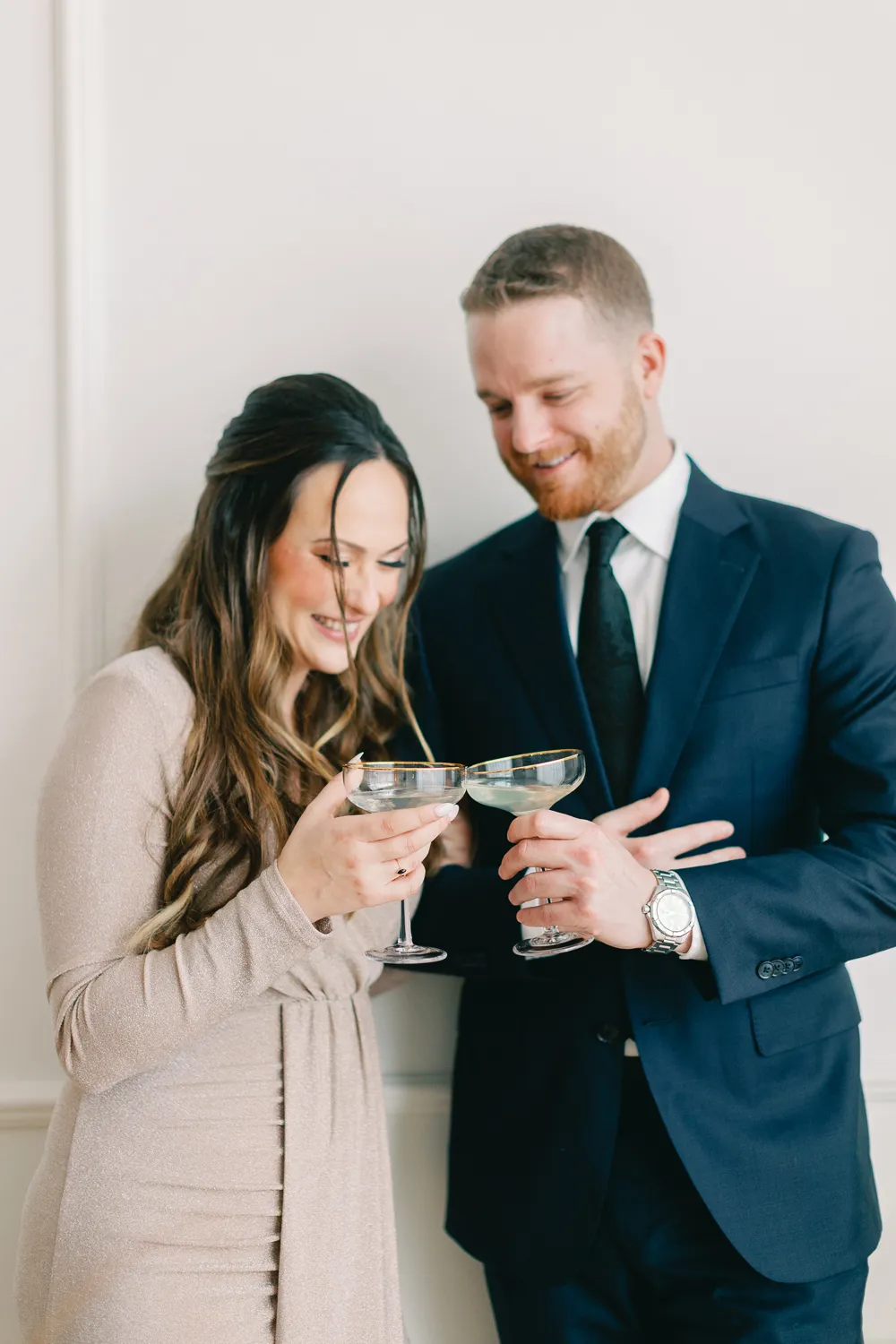 Surprise Thessaloniki Engagement Dinner With Iconic Fashion Flair