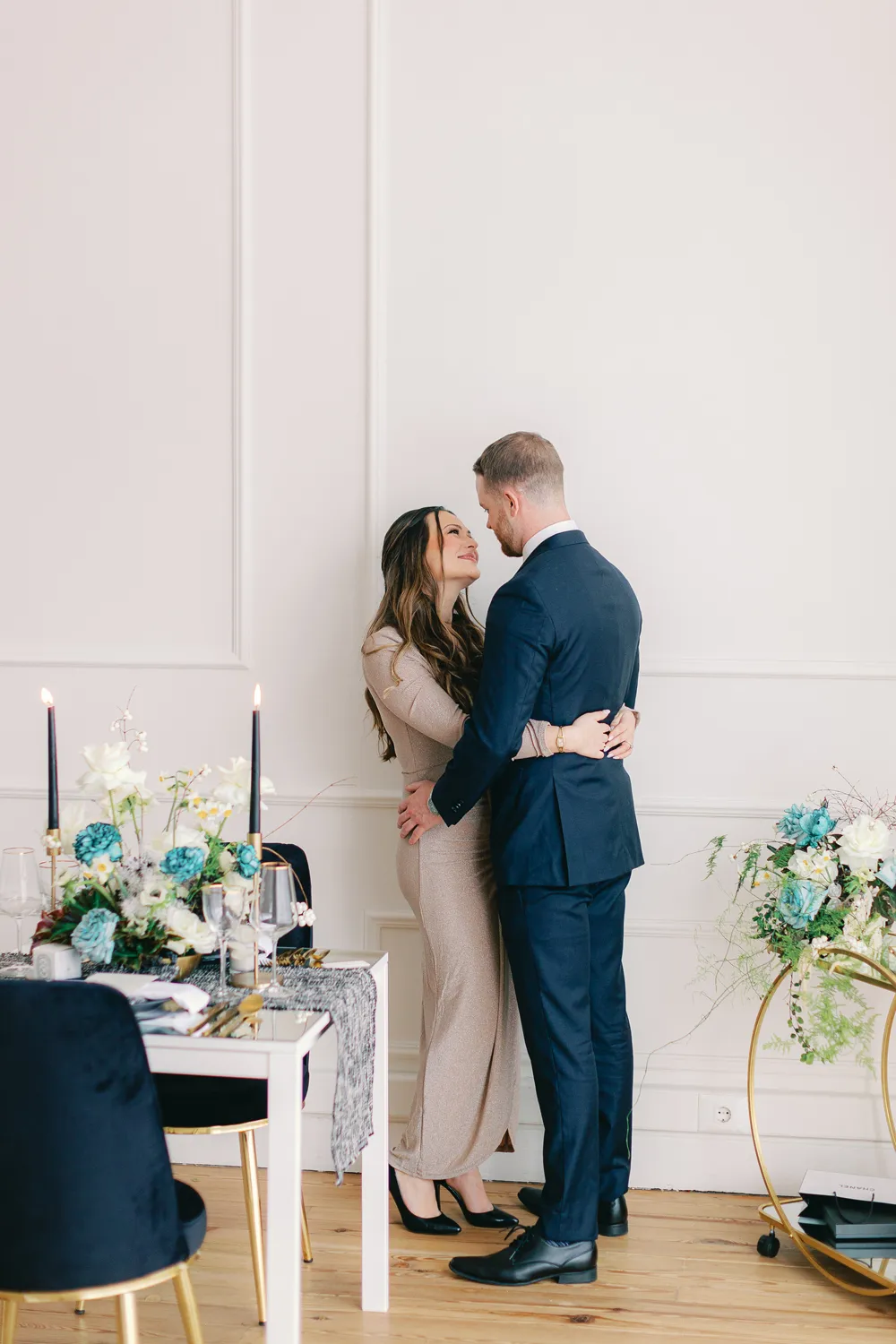 Surprise Thessaloniki Engagement Dinner With Iconic Fashion Flair