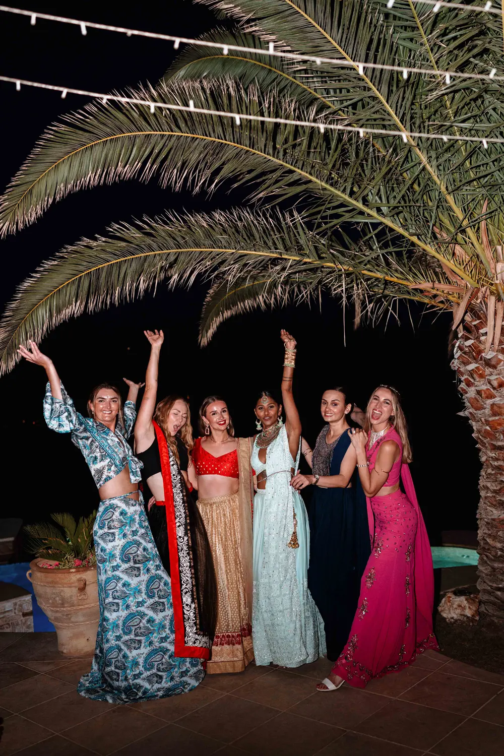 Krishna Blue Ios Island Sangeet & Mehendi