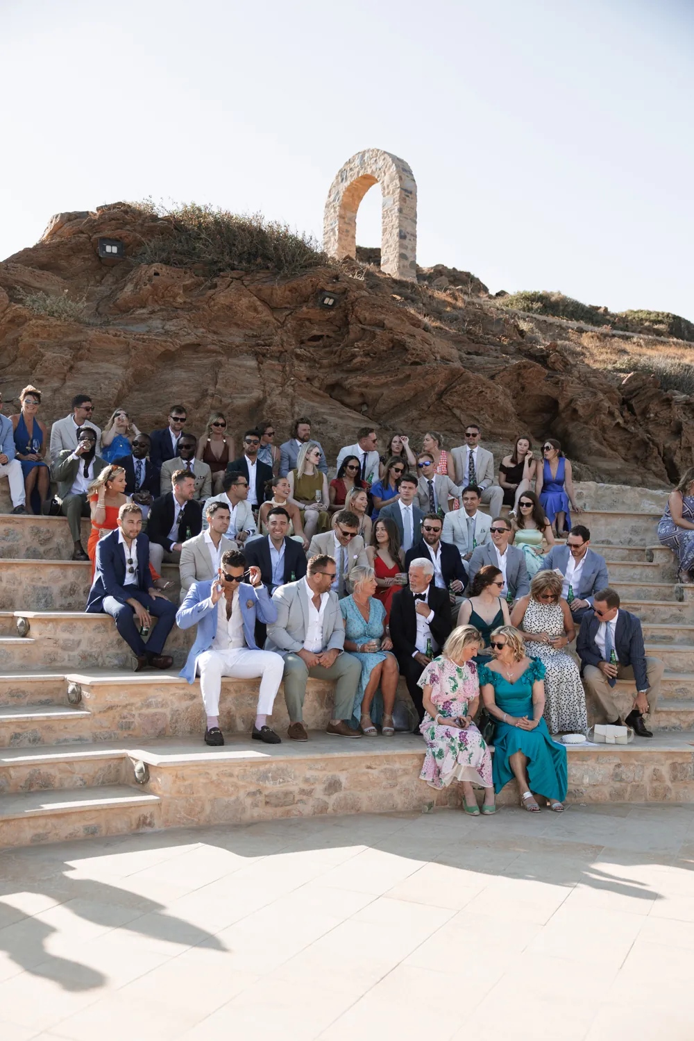 Whimsical Aegean Elegance: An Ios Destination Wedding at The Cycladic Gem Luxury Villa