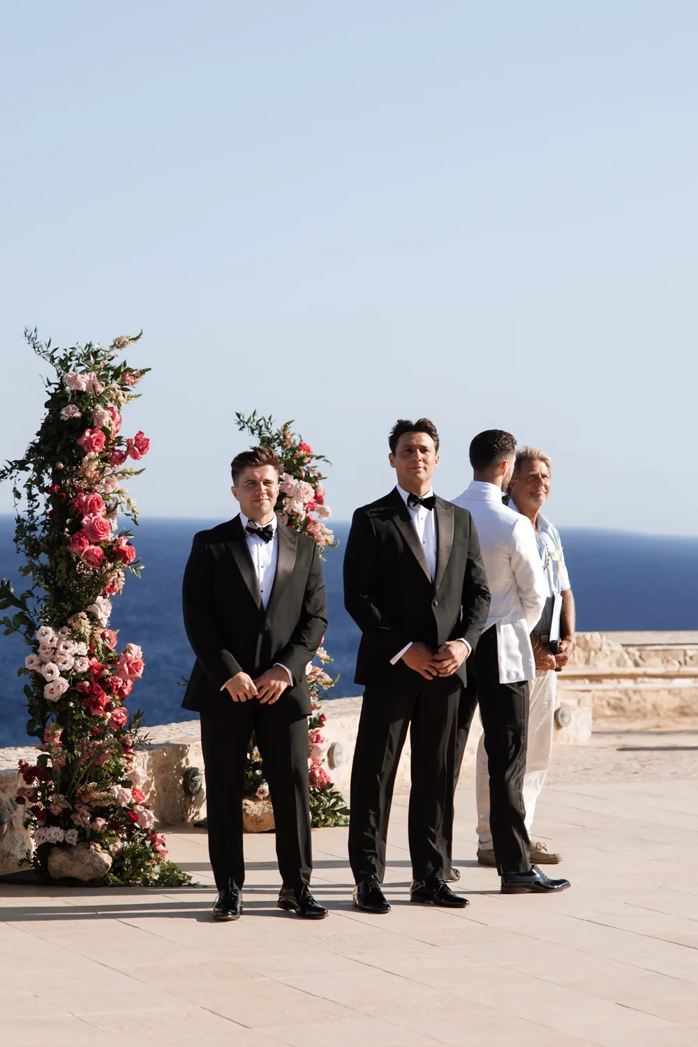 Whimsical Aegean Elegance: An Ios Destination Wedding at The Cycladic Gem Luxury Villa