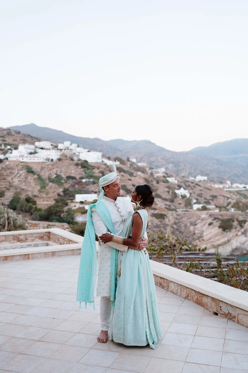 Krishna Blue Ios Island Sangeet & Mehendi