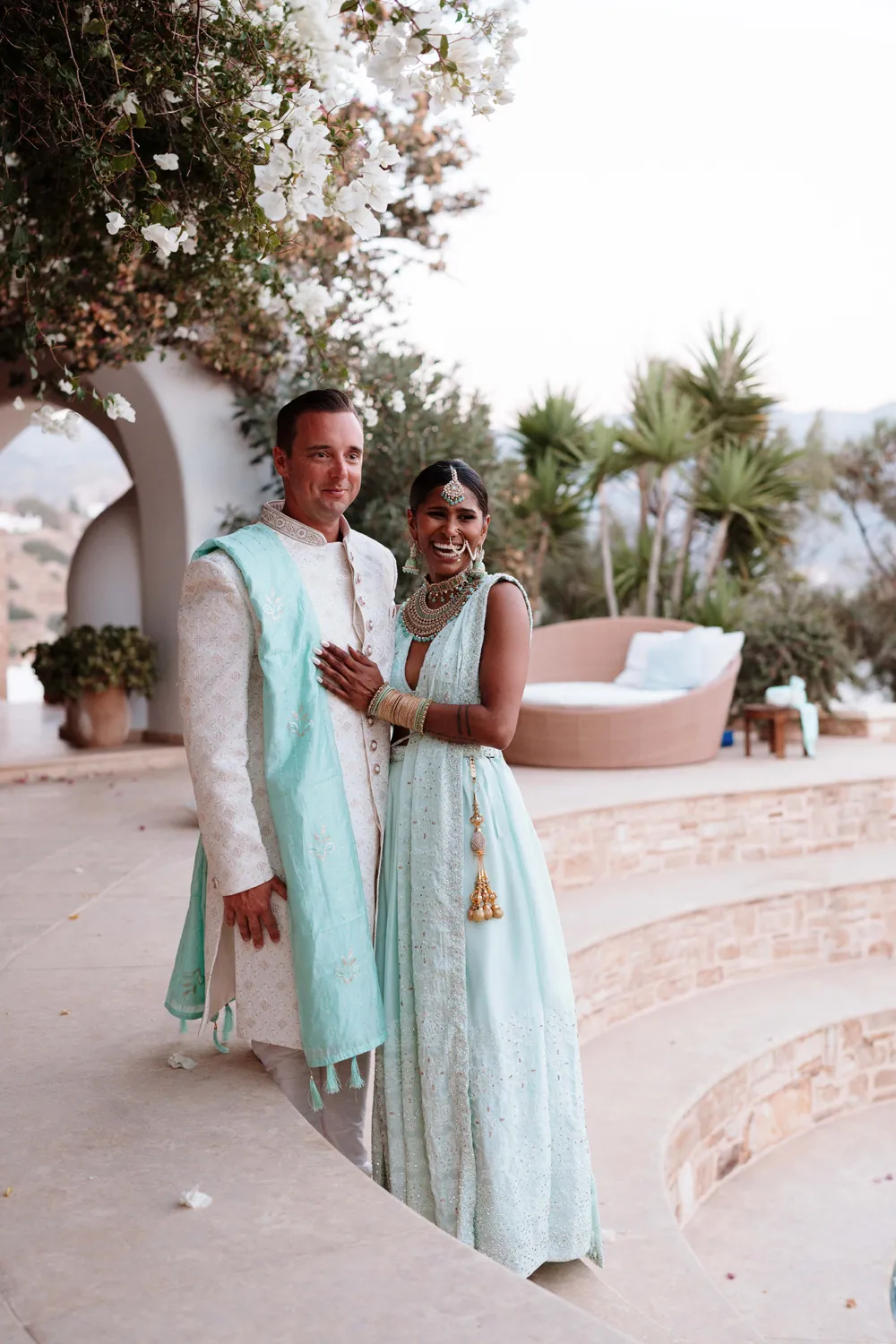 Krishna Blue Ios Island Sangeet & Mehendi
