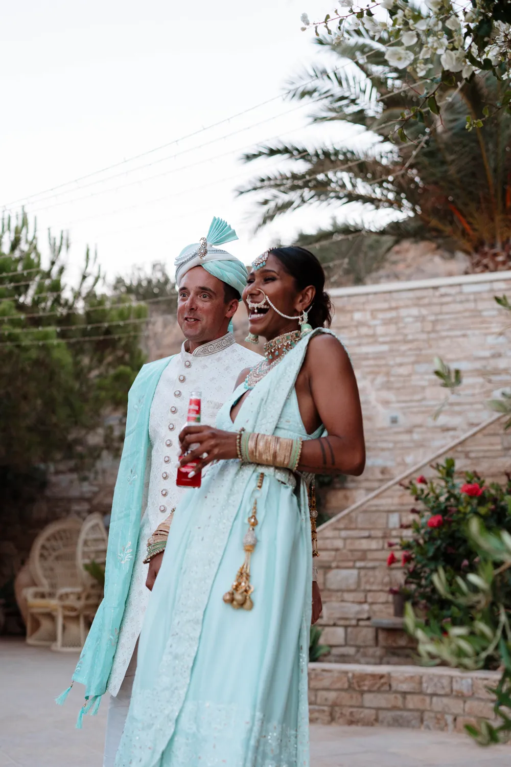 Krishna Blue Ios Island Sangeet & Mehendi