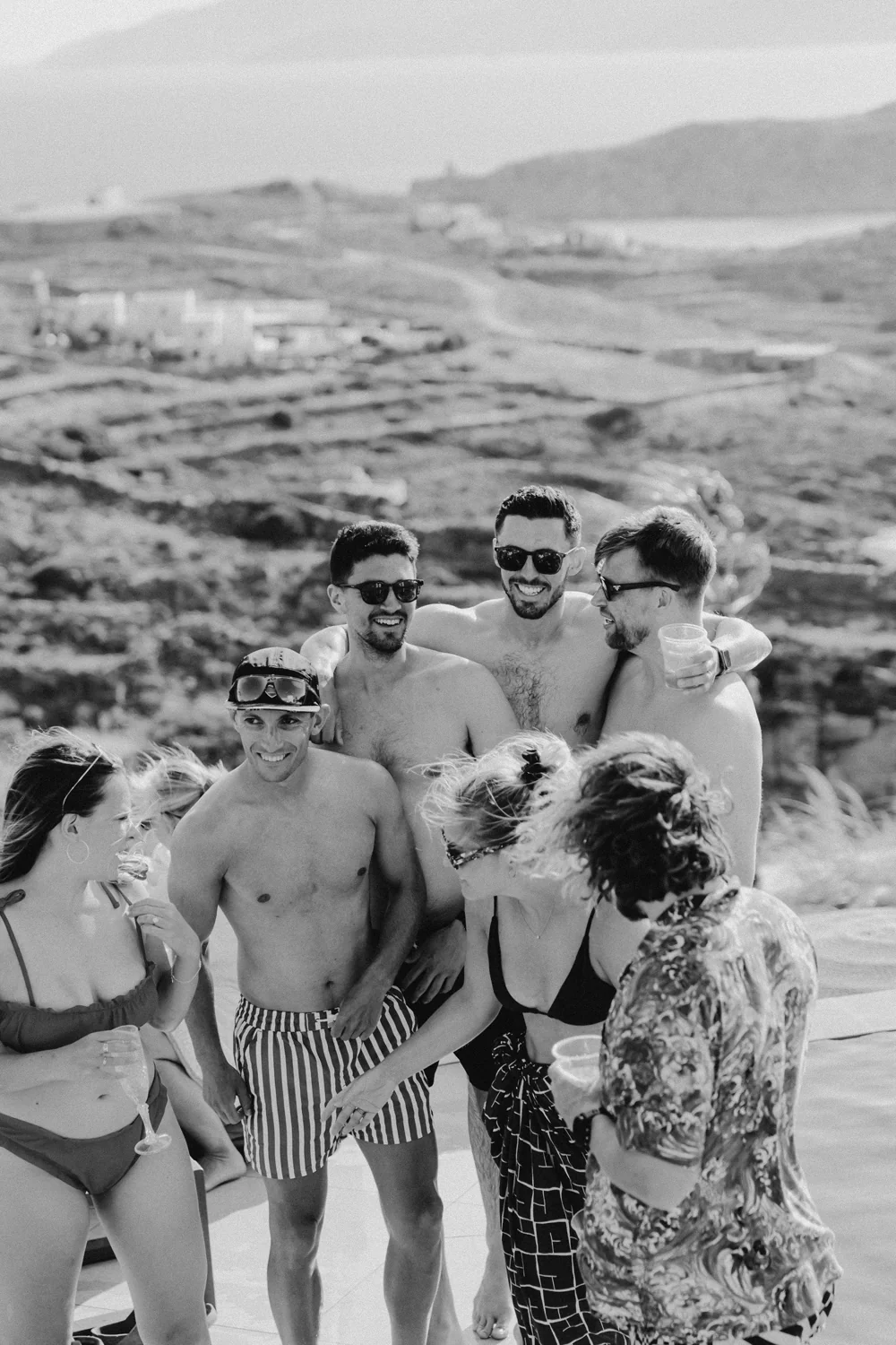 Ios Wedding Welcome: Sun-dappled & Unscripted at Alma Suites