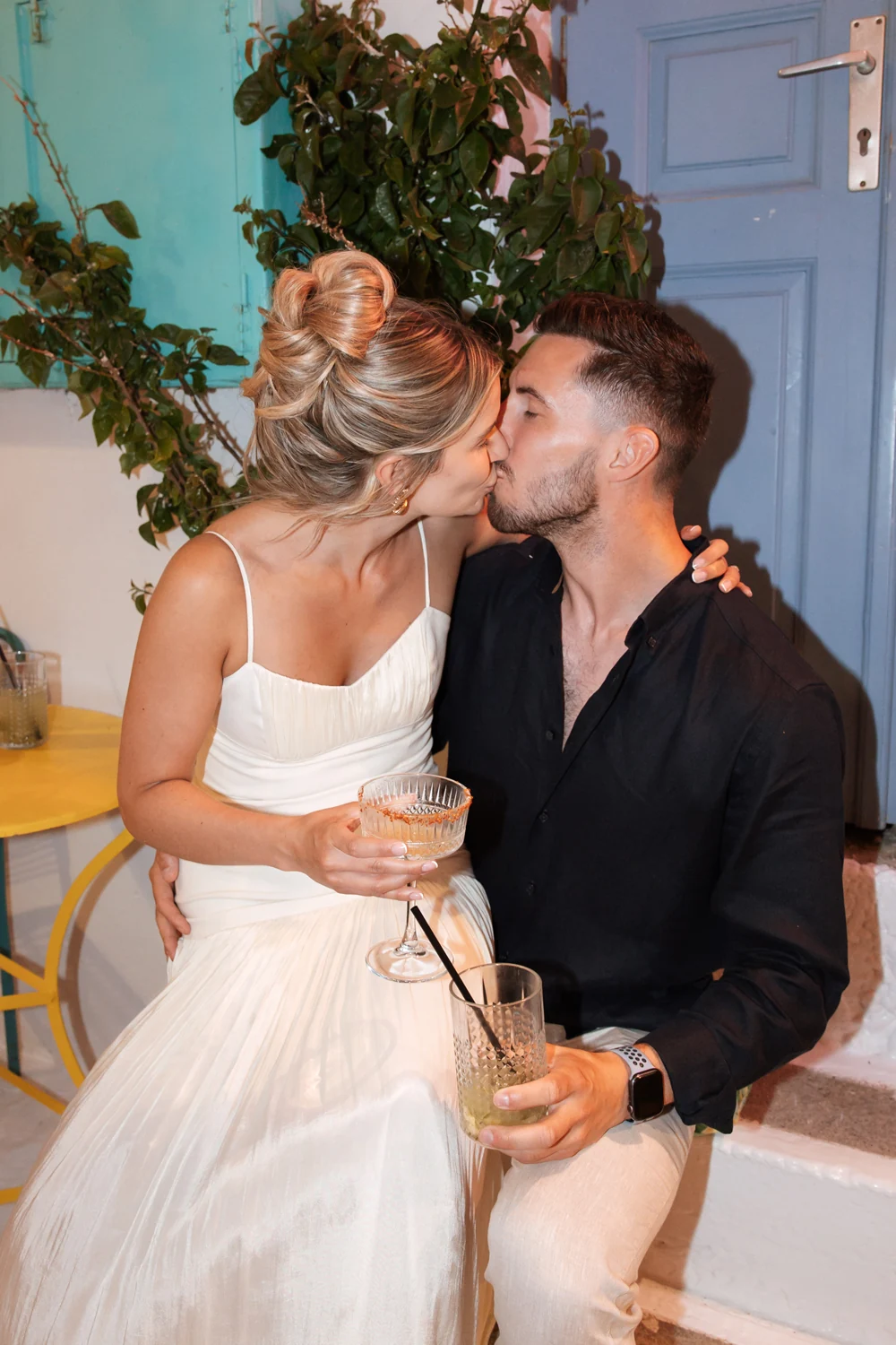 Ios Wedding Welcome: Sun-dappled & Unscripted at Alma Suites