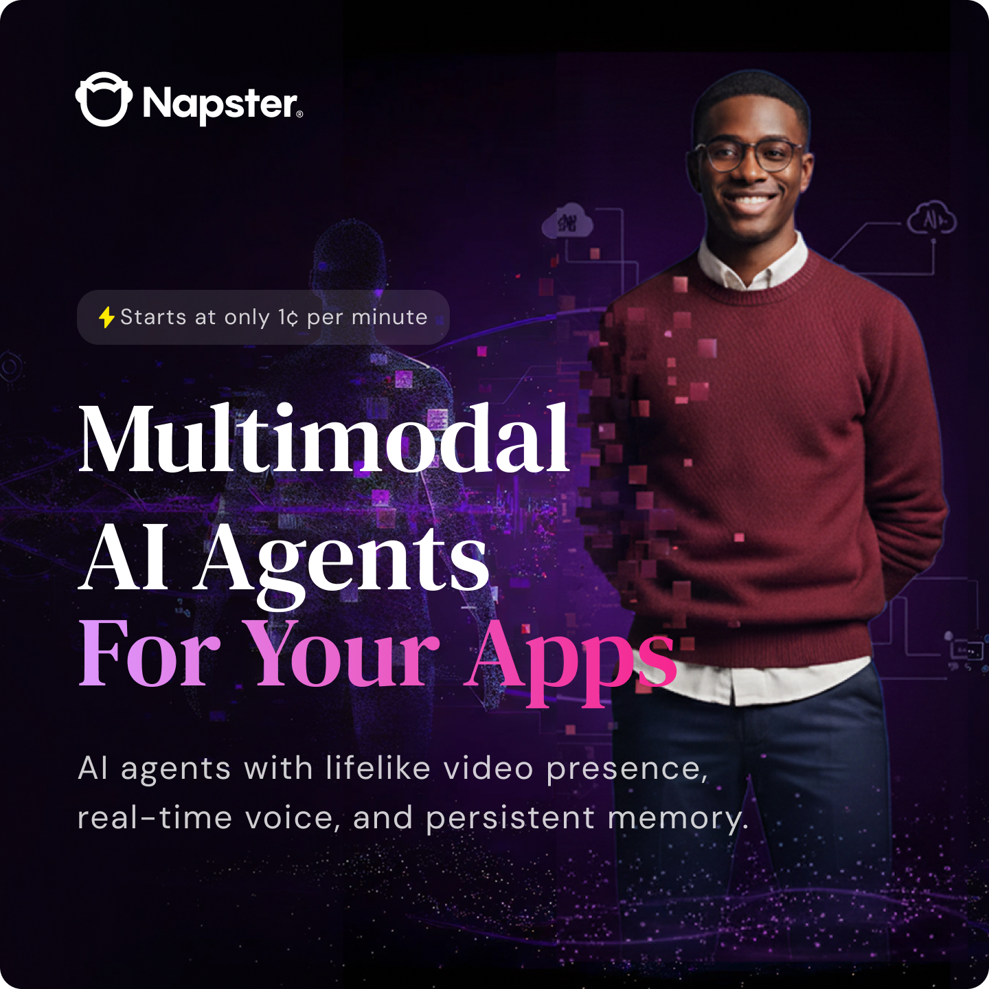 Napster Launches Omniagent API, built with Microsoft Azure