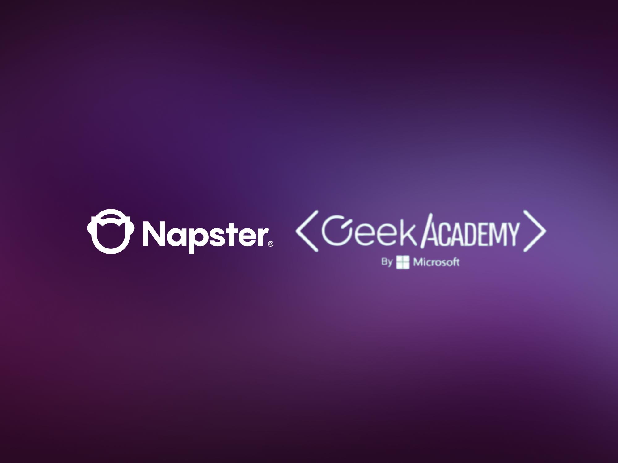 Napster heads to Microsoft's Geek Academy