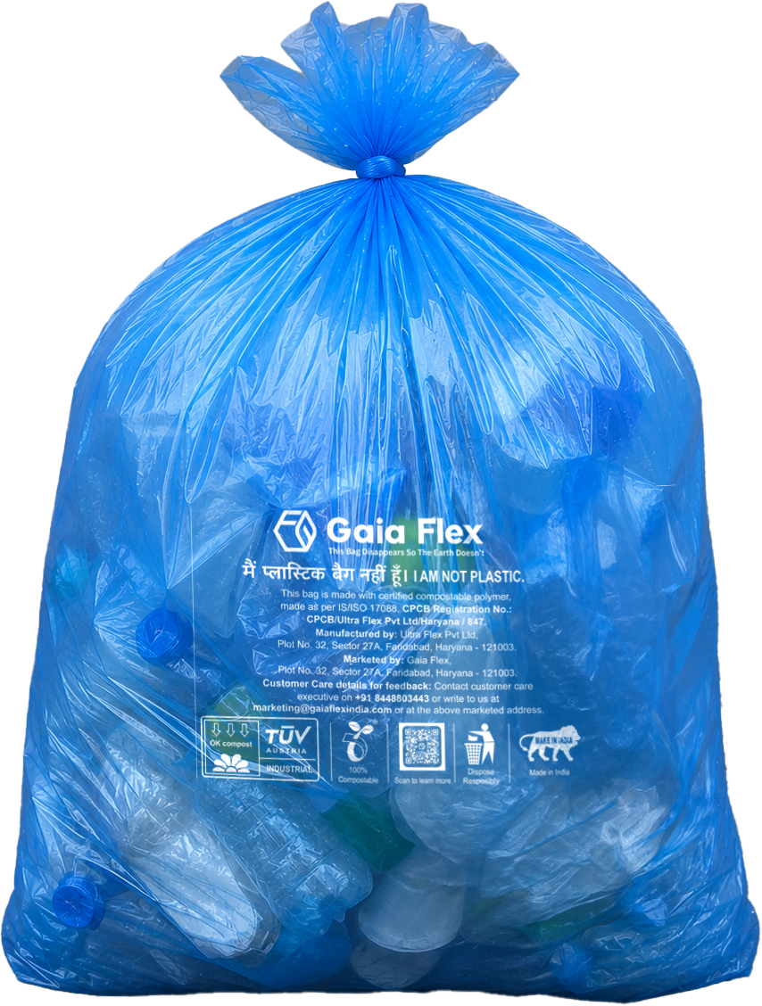 Dry waste garbage bag