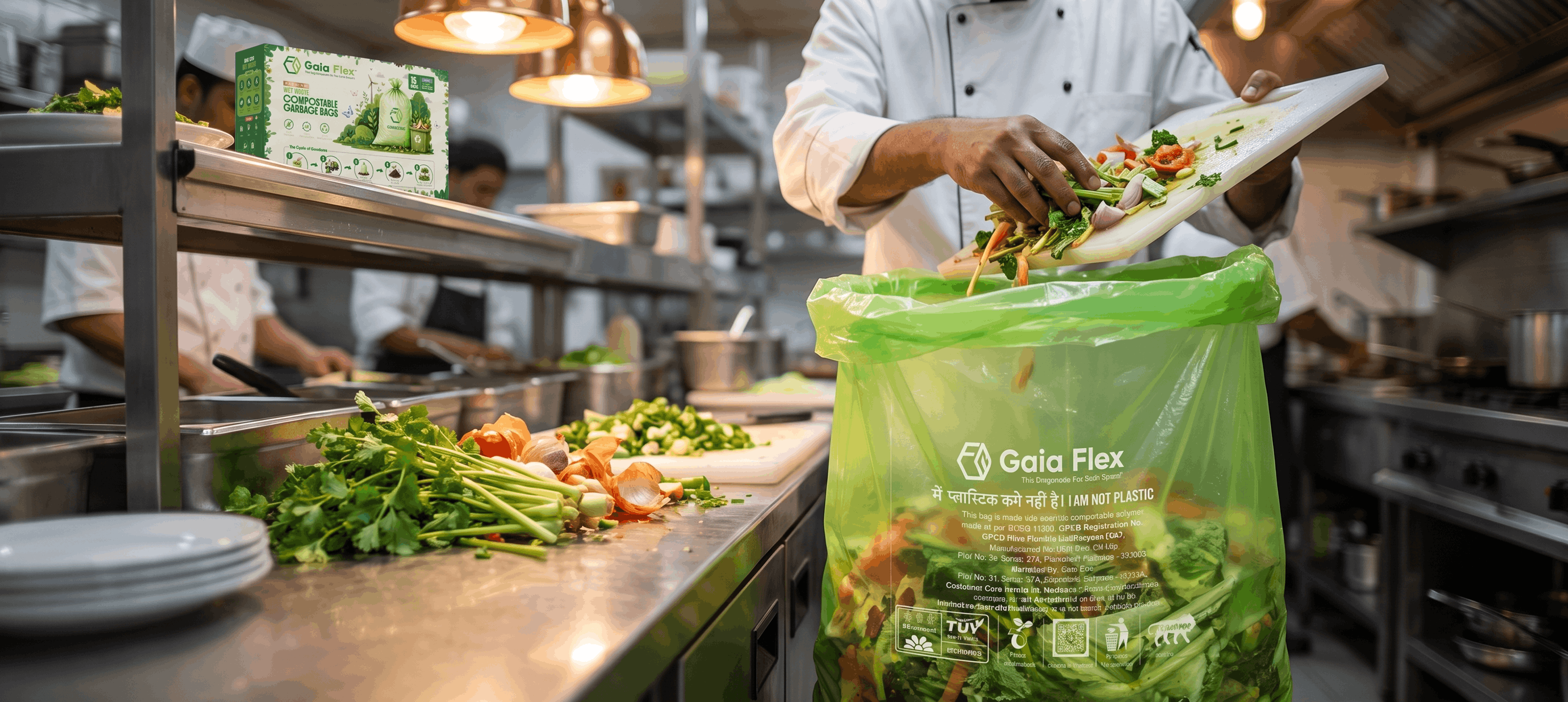 Hospitality wet waste management