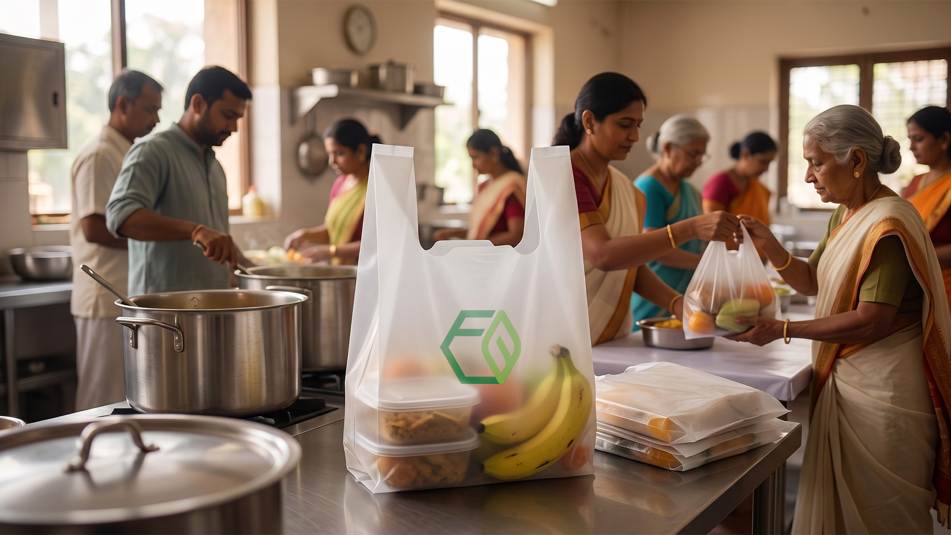 Community kitchens meal distribution