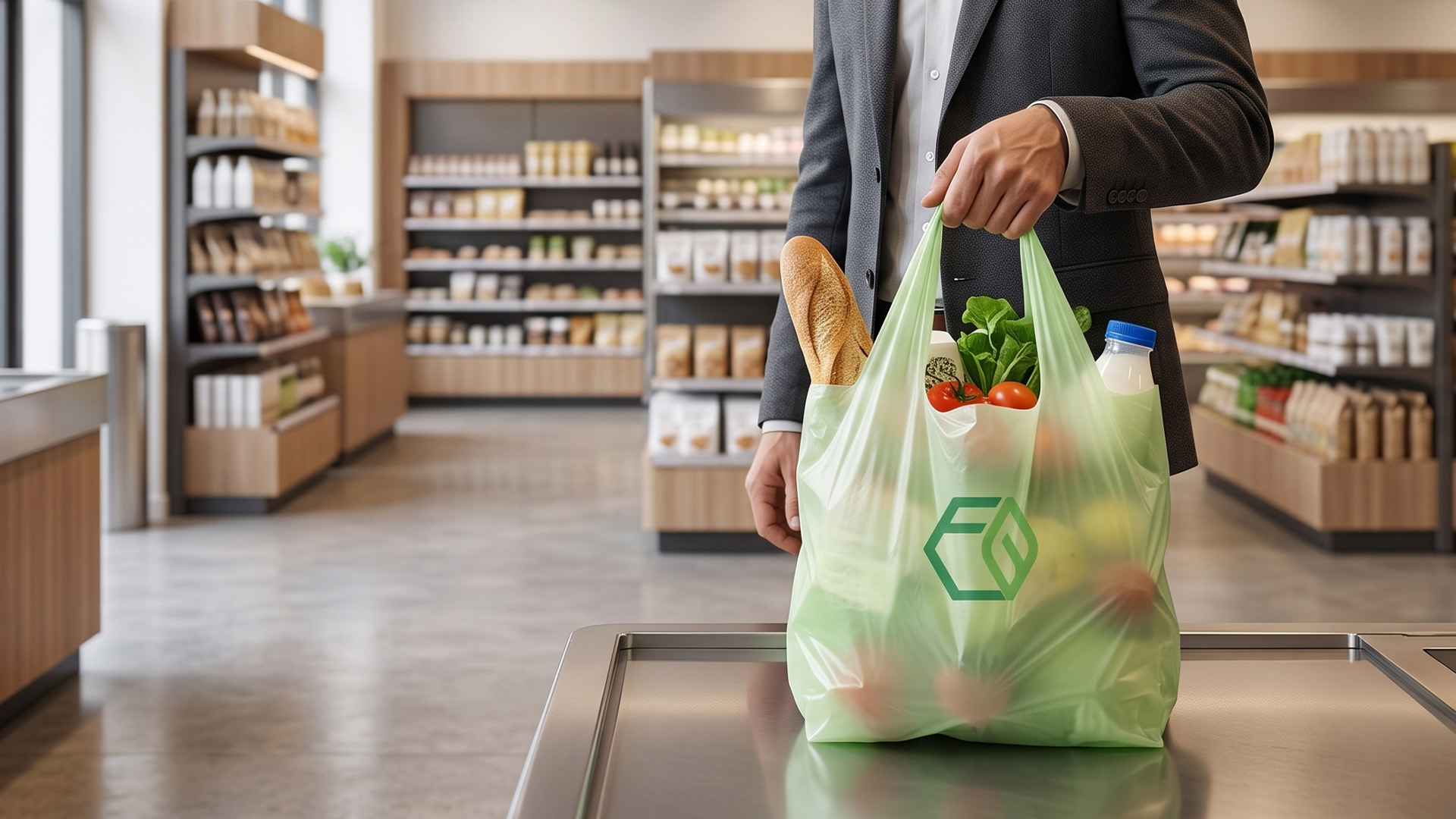 Private label retailers custom printed compostable bags