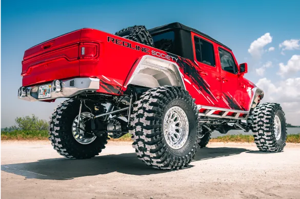 Truck customization services overview at Redline Auto Creations