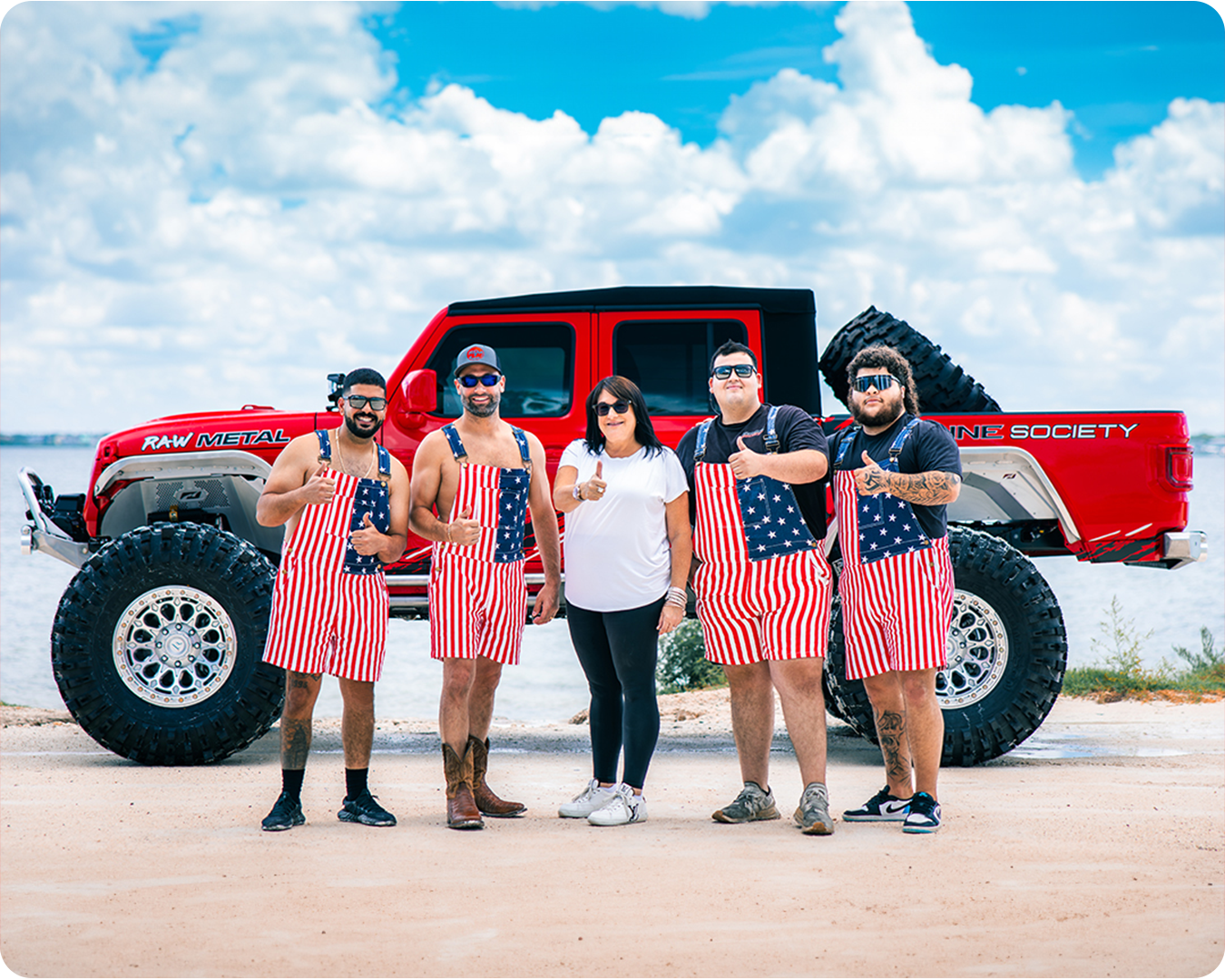 Redline Auto Creations truck customization services mobile view