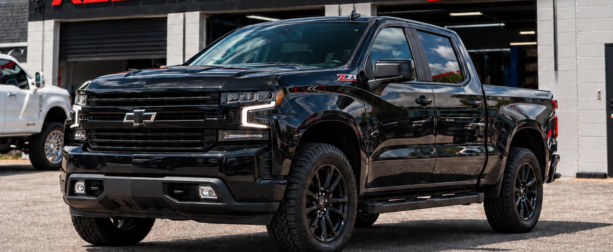 Leveled Chevy Silverado 1500
